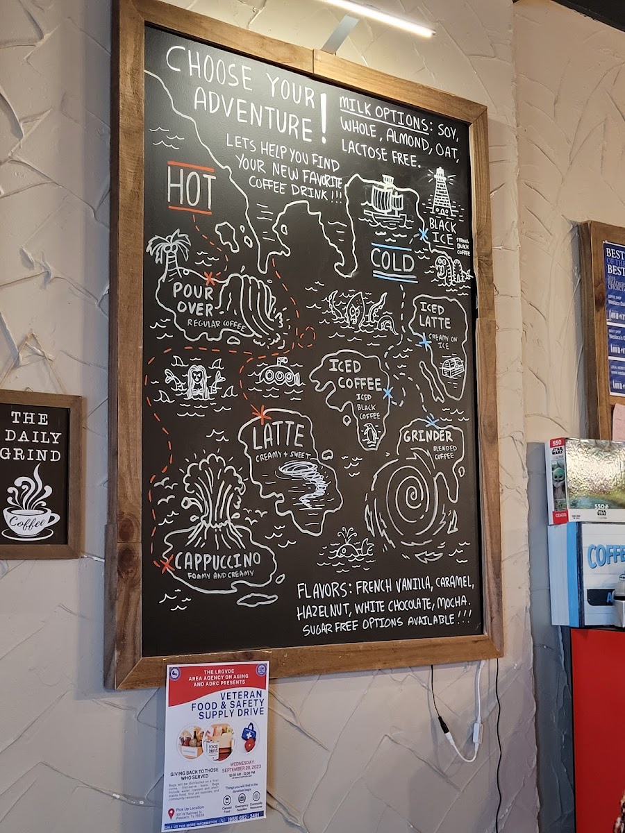 Menu Weslaco's Daily Grind | Coffee, Teas, Pastries-4